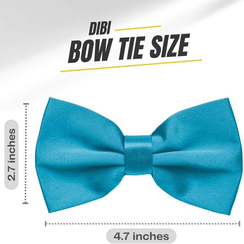 DIBI Adjustable Classic Pretied Bow Tie for Men, Women, and Boys - Men's Bowtie for Wedding, Costume Party and Formal Events - Image 3